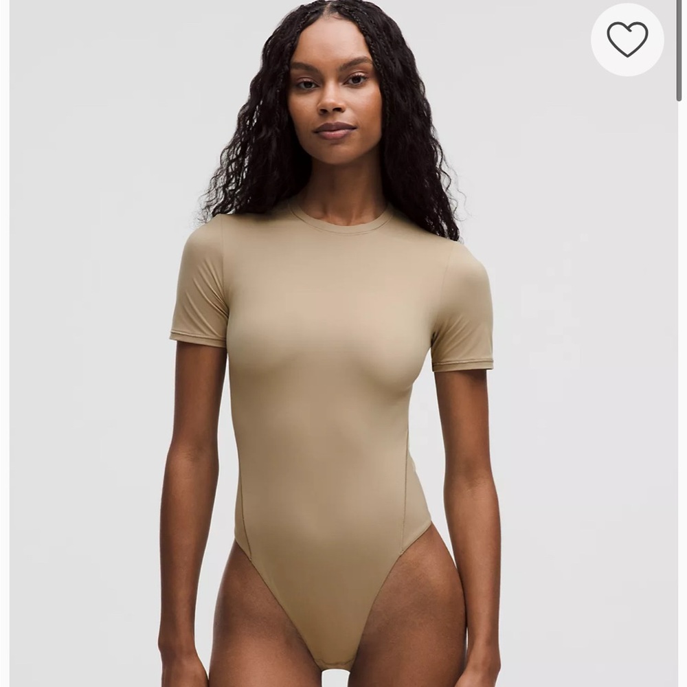Lululemon Athletica BROWN BY Fitted Bodysuit